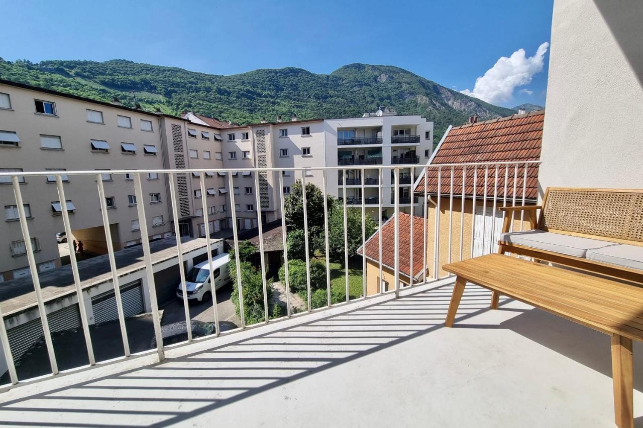 #Dd L'Ecrin Studio Ile Verte Balcony Grenoble Zewnętrze zdjęcie